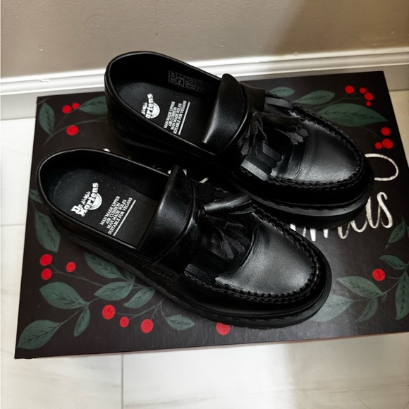 VEGAN ADRIAN FELIX PLATFORM TASSEL LOAFERS - Picture 7 of 7